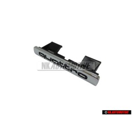 Audi Original QUATTRO Frente Rotulo Insignia Emblema Cromo - 4B3853736A 2ZZ