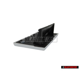 Audi Original S8 Frente Rotulo Insignia Emblema Cromo Rojo - 4D0853736A 2ZZ