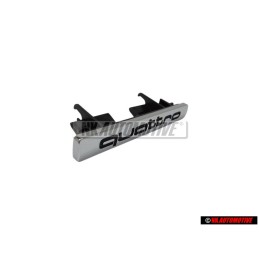 Audi Original QUATTRO Frente Rotulo Insignia Emblema Cromo - 4D0853736E 2ZZ
