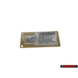 Audi Original 4.2 Trasero Rotulo Insignia Emblema Cromo - 4E0853743L 2ZZ