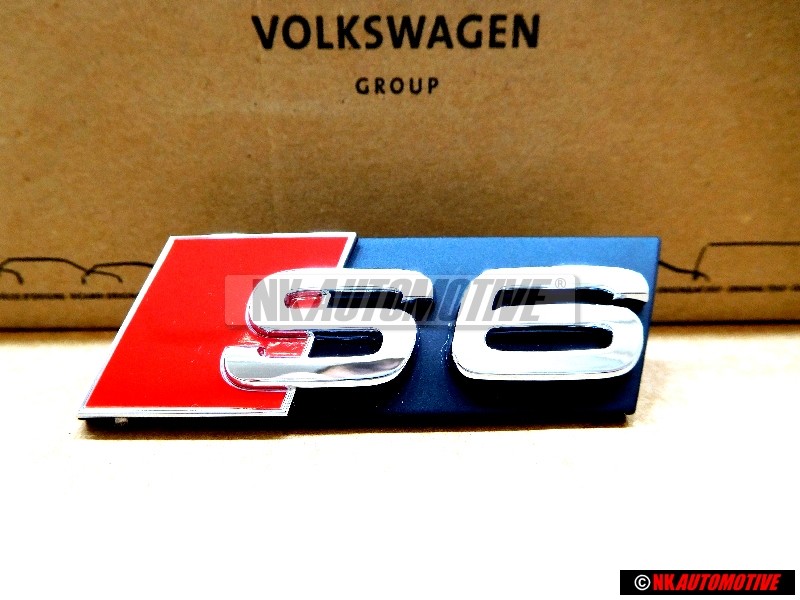 Audi Original S6 Frente Rotulo Insignia Emblema - 4F0853736F 2ZZ