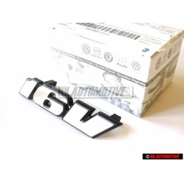 VW Original 16V Frente Rotulo Insignia Emblema Plata - 535853679C GX2