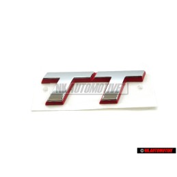 Audi Original TT Trasero Rotulo Insignia Emblema Cromo Rojo - 8N0853743C 2ZZ
