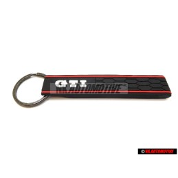 VW Original Llavero Negro/Rojo - 1KM087013A 6J1