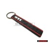 VW Original Llavero Negro/Rojo - 1KM087013A 6J1