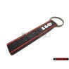 VW Original Llavero Negro/Rojo - 1KM087013A 6J1
