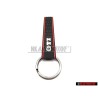 VW Original Llavero Negro/Rojo - 1KM087013A 6J1
