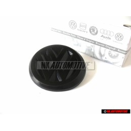 VW Original Trasero Simbolo Insignia Emblema Negro - 191853601B MY8