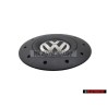 VW Original Tapacubos Negro Satinado/Brillo Cromo - 7H0601151B RVB