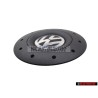 VW Original Tapacubos Negro Satinado/Brillo Cromo - 7H0601151B RVB