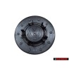 VW Original Tapacubos Negro Satinado/Brillo Cromo - 7H0601151B RVB