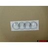 Audi Original Anillos Trasero Simbolo Insignia Emblema Cromo - 8E9853742 2ZZ
