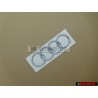 Audi Original Anillos Trasero Simbolo Insignia Emblema Cromo - 8E9853742 2ZZ