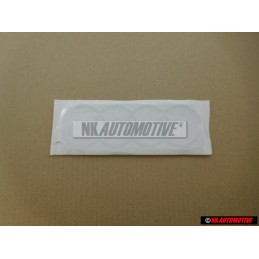 Audi Original Anillos Trasero Simbolo Insignia Emblema Cromo - 8E9853742 2ZZ