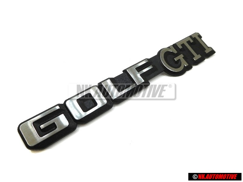 VW Original GOLF GTI Trasero Rotulo Insignia Emblema - 191853687C GX2