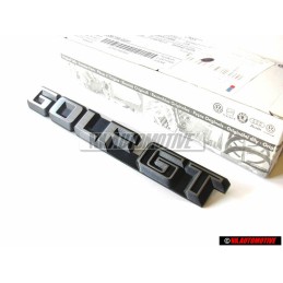 VW Original GOLF GT Trasero Rotulo Insignia Emblema - 191853687H GX2