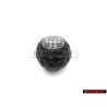 VW Original Pomo Palanca Cambio Negro Satinado - 171711141E 01C