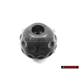 VW Original Pomo Palanca Cambio Negro Satinado - 171711141E 01C