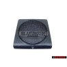 VW Original Recubrimiento Altavoz Negro Satinado - 191867149 LN8
