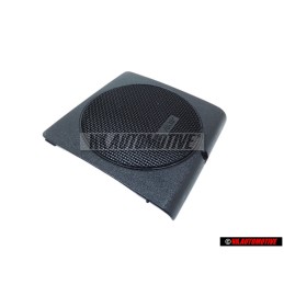 VW Original Recubrimiento Altavoz Negro Satinado - 191867149 LN8