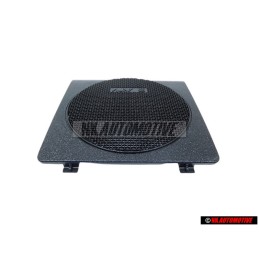 VW Original Recubrimiento Altavoz Negro Satinado - 191867149 LN8