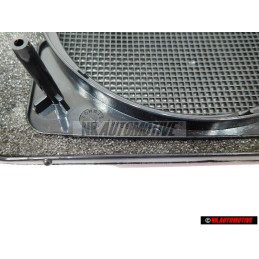 VW Original Recubrimiento Altavoz Negro Satinado - 191867149 LN8