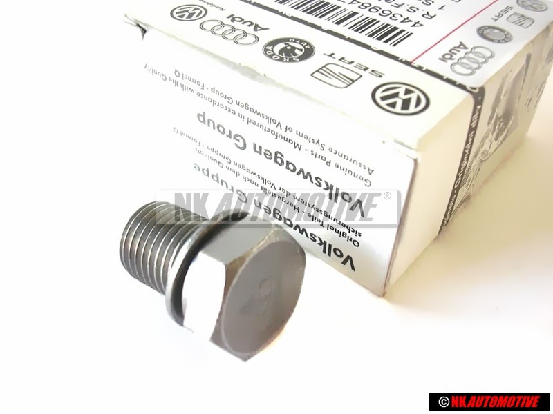 VW Original Tornillo Cierre Con Reten - N 90813202
