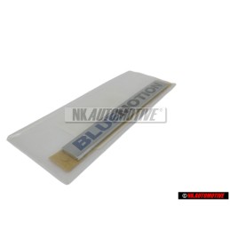 VW Original BLUE MOTION Trasero Rotulo Insignia Emblema Cromo - 3C0853675AJWWS