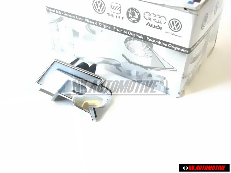 VW Original R LINE Frente Rotulo Insignia Emblema Cromo - 5K0853679C FXC