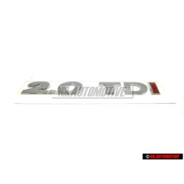 VW Original 2.0 TDI Trasero Rotulo Insignia Emblema Cromo Rojo - 5K0853675R GQF