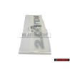 VW Original 2.0 TDI Trasero Rotulo Insignia Emblema Cromo Rojo - 5K0853675R GQF