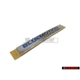 VW Original BLUE MOTION Trasero Rotulo Insignia Emblema - 5K0853675BCWWS