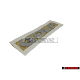 VW Original GOLF Trasero Rotulo Insignia Emblema Cromo - 5K0853687A 739