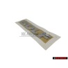 VW Original GOLF Trasero Rotulo Insignia Emblema Cromo - 5K0853687A 739