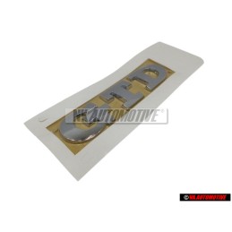 VW Original GTD Trasero Rotulo Insignia Emblema Cromo - 5K0853675T 739