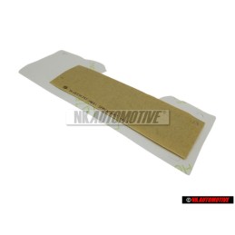 VW Original GTD Trasero Rotulo Insignia Emblema Cromo - 5K0853675T 739
