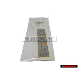 VW Original GTD Trasero Rotulo Insignia Emblema Cromo - 5K0853675T 739