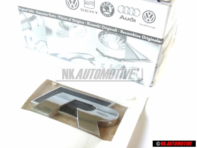 VW Original R LINE Trasero Rotulo Insignia Emblema Cromo - 1K8853675K FXC