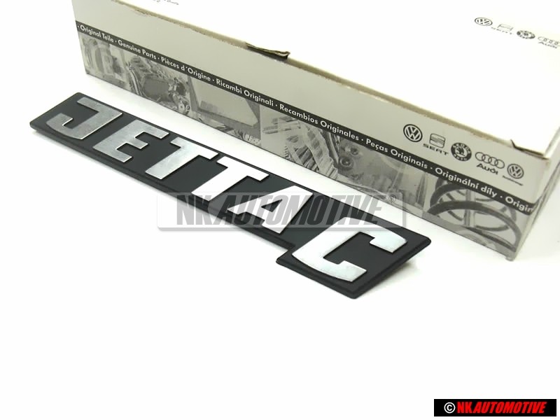 VW Original JETTA C Trasero Rotulo Insignia Emblema Plata Cepillada - 161853687Q