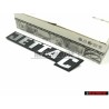 VW Original JETTA C Trasero Rotulo Insignia Emblema Plata Cepillada - 161853687Q