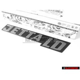 VW Original JETTA LD Trasero Rotulo Insignia Emblema - 161853687L