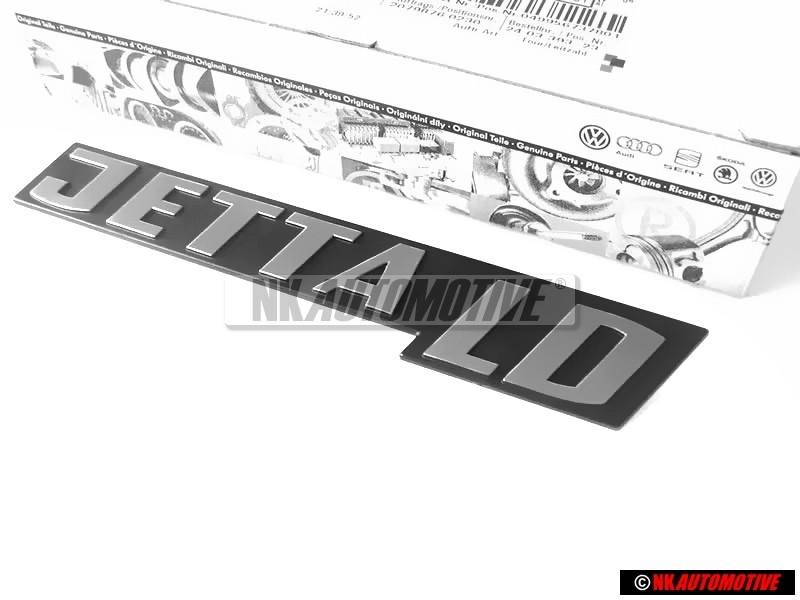 VW Original JETTA LD Trasero Rotulo Insignia Emblema - 161853687L