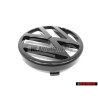VW Original Frente Simbolo Insignia Emblema Negro - 165853601A 01C