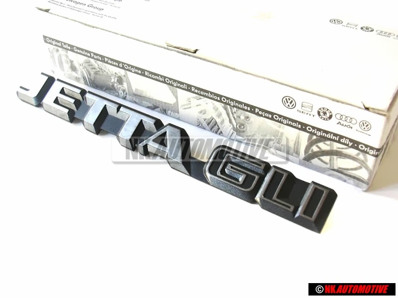 VW Original JETTA GLI Trasero Rotulo Insignia Emblema - 165853687D GX2