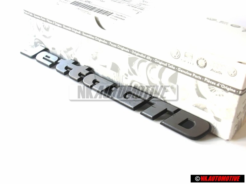VW Original JETTA GTD Trasero Rotulo Insignia Emblema - 165853687S GX2
