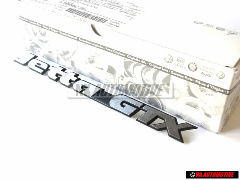 VW Original JETTA GTX Trasero Rotulo Insignia Emblema - 165853687N GX2