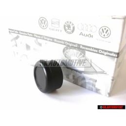 VW Original Boton Negro Satinado - 191857520A 01C