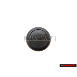 VW Original Boton Negro Satinado - 191857520A 01C