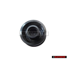VW Original Boton Negro Satinado - 191857520A 01C