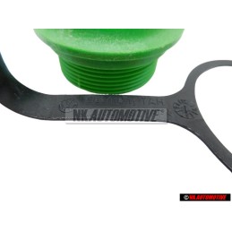 VW SET Caja de Cambios Inspección Plug & Gorra Verde - Golf MK1/2/3 Cabrio